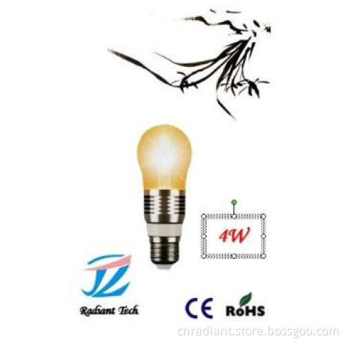 LED Chandelier Bulb,LED Candle Light,4w, E14/E27 base,CE